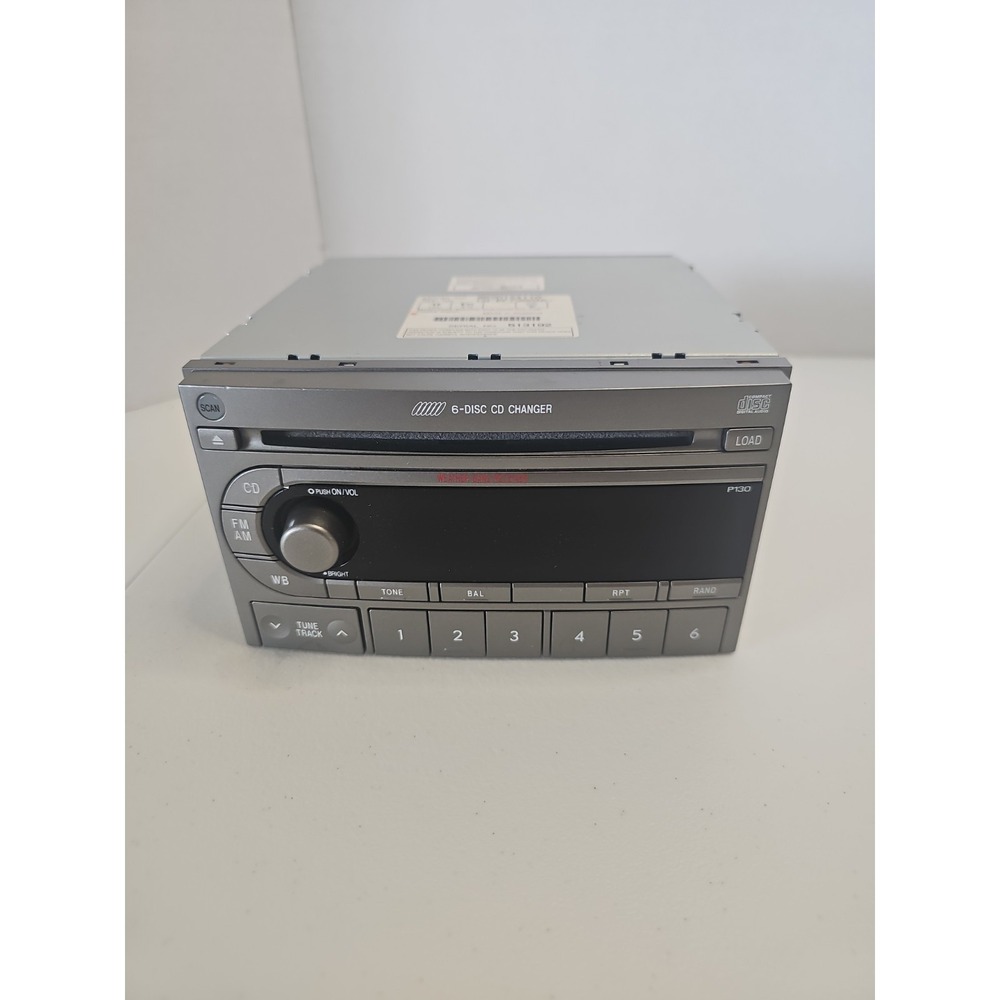 Subaru 6 Disc CD Changer Radio OEM P130 86201SA110‎ CQ-EF7360AK 2004 UNTESTED